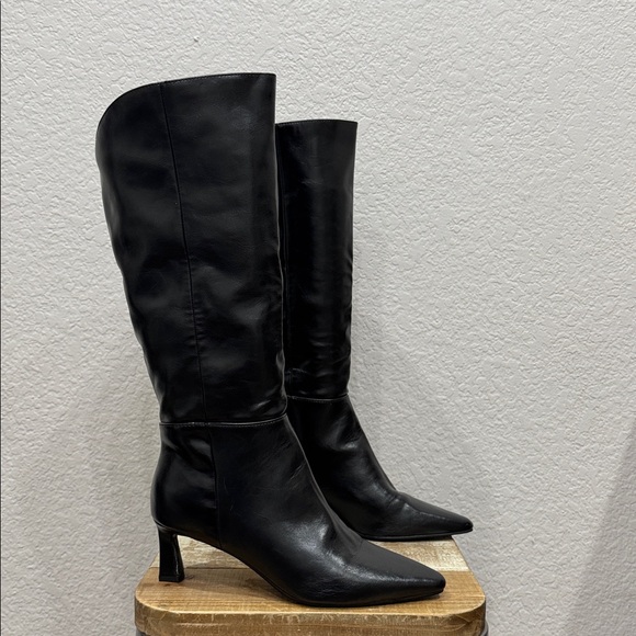 Steve Madden Newlyn Knee High Black Boots Size7 - Picture 2 of 7